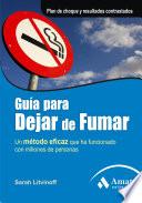 libro Guia Para Dejar De Fumar.
